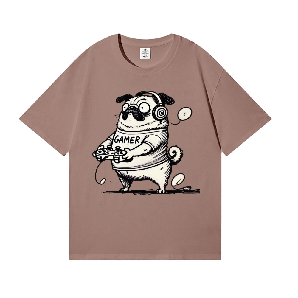 Pug dog Japanese Style Classic Tee