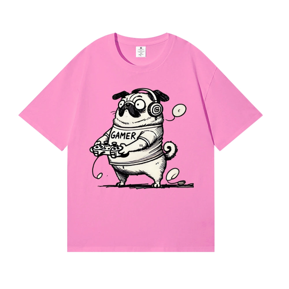 Pug dog Japanese Style Classic Tee