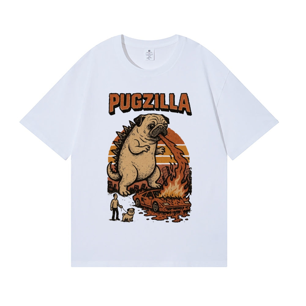Pug dog Japanese Style Classic Tee