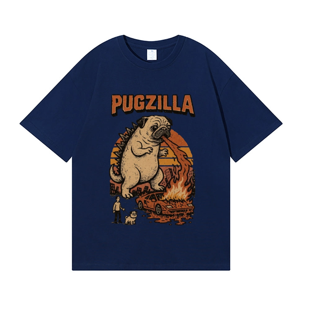 Pug dog Japanese Style Classic Tee