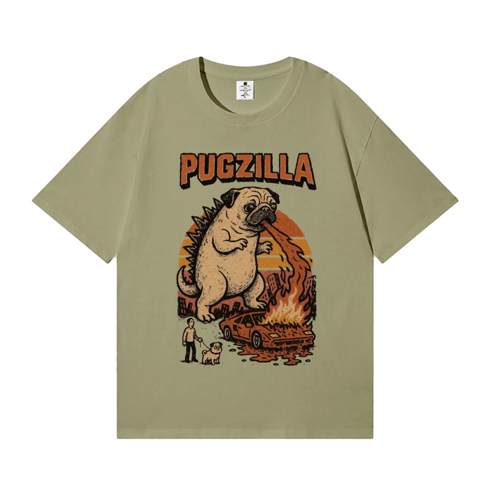Pug dog Japanese Style Classic Tee