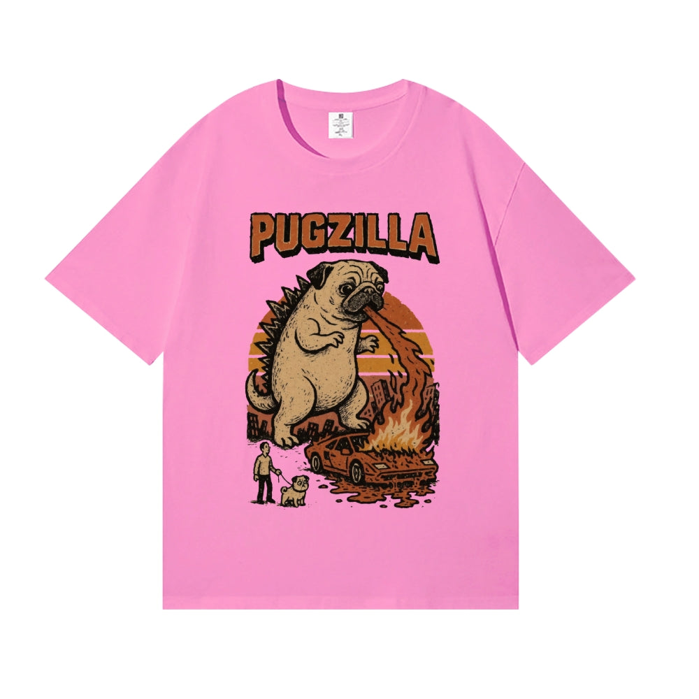 Pug dog Japanese Style Classic Tee