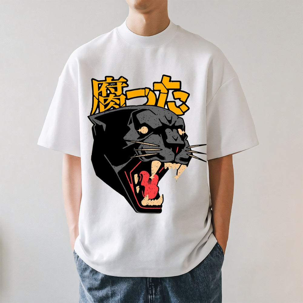 Black Panther Japanese Style Classic Tee