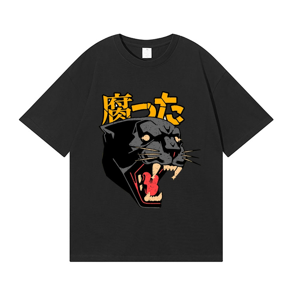 Black Panther Japanese Style Classic Tee