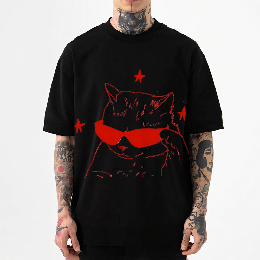 Cat Japanese Style Classic Tee