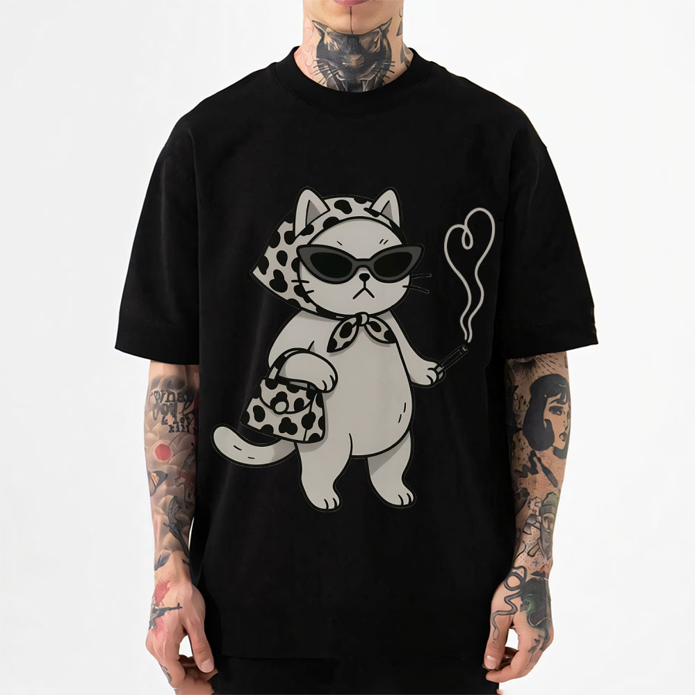 Cat Japanese Style Classic Tee