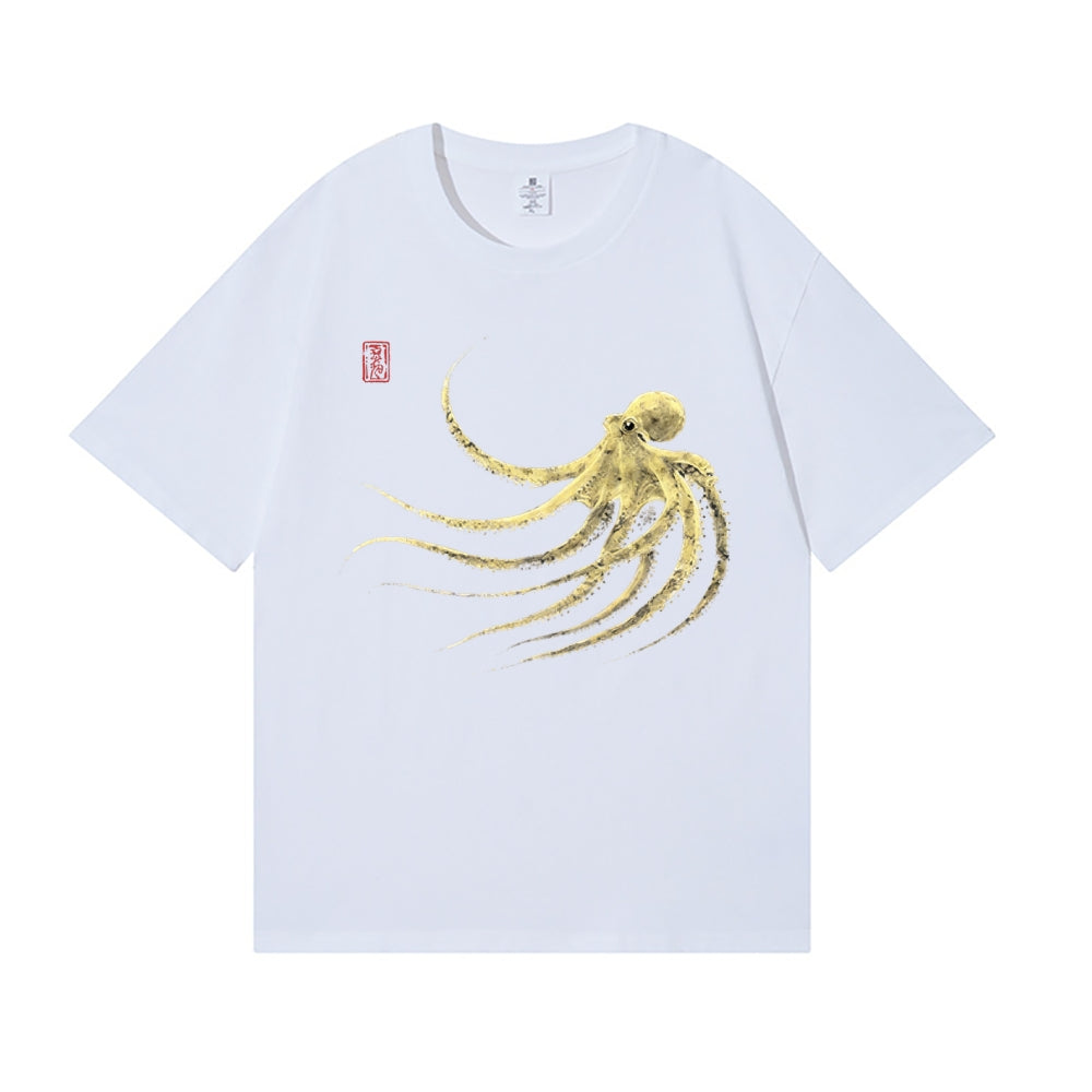 Ink Octopus Japanese Style Classic Tee