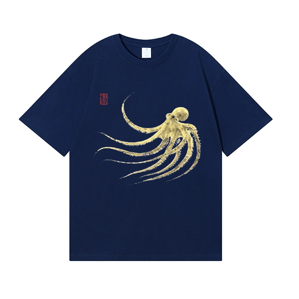 Ink Octopus Japanese Style Classic Tee