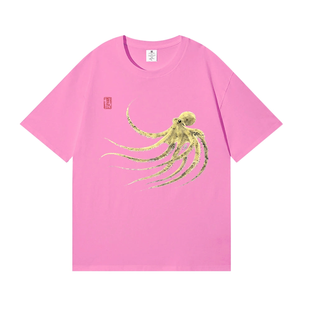 Ink Octopus Japanese Style Classic Tee
