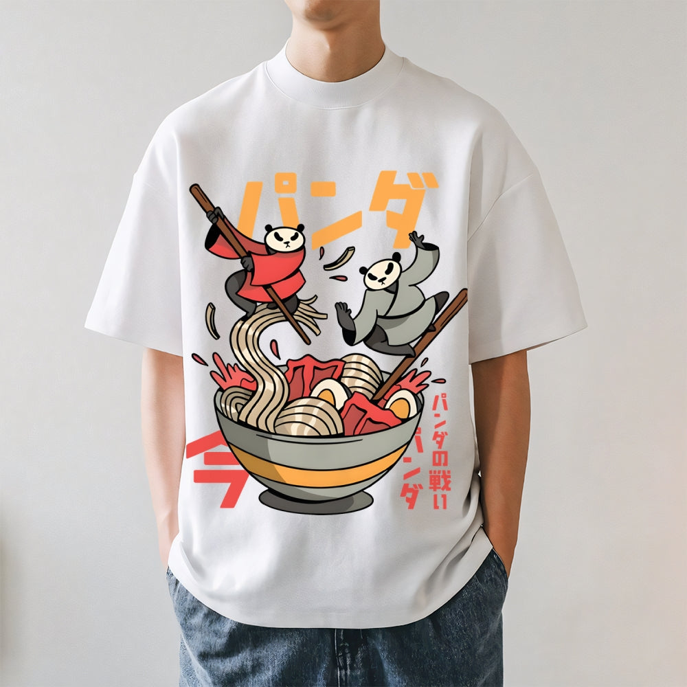 Panda Ramen Japanese Style Classic Tee