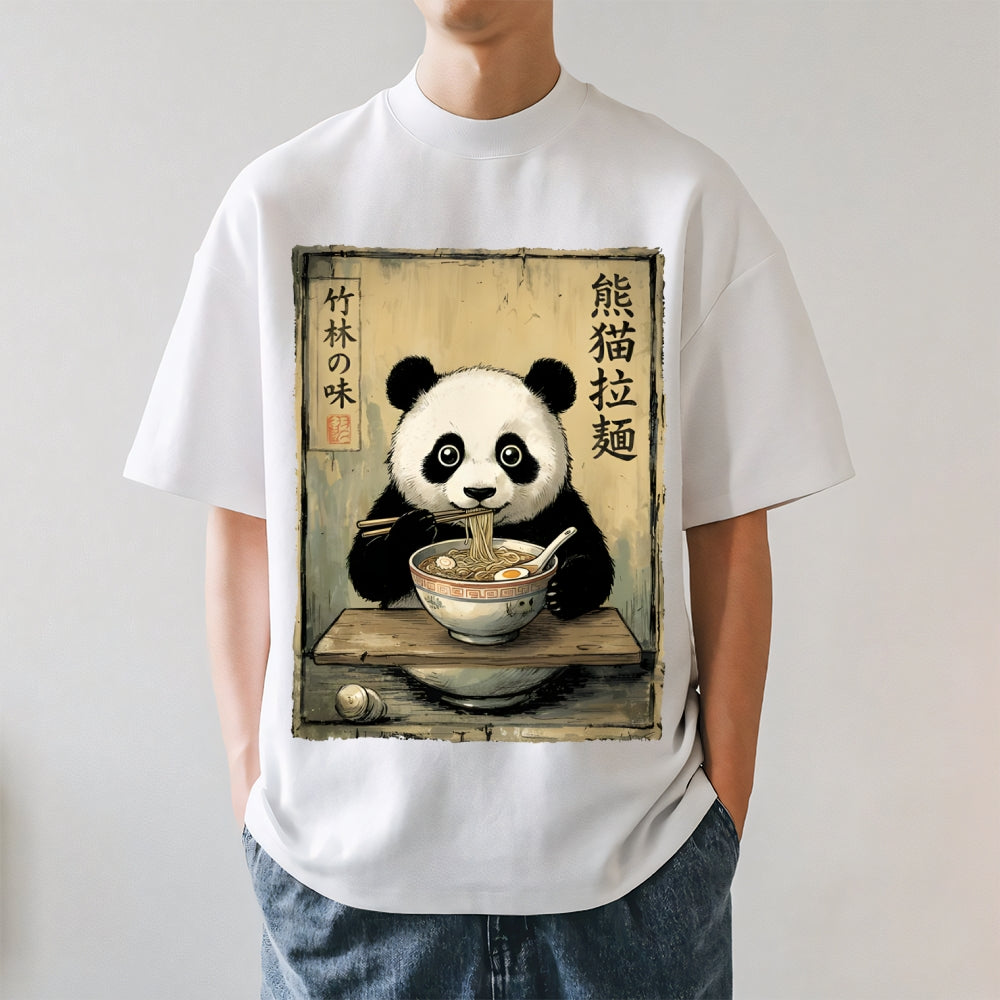 Panda Ramen Japanese Style Classic Tee