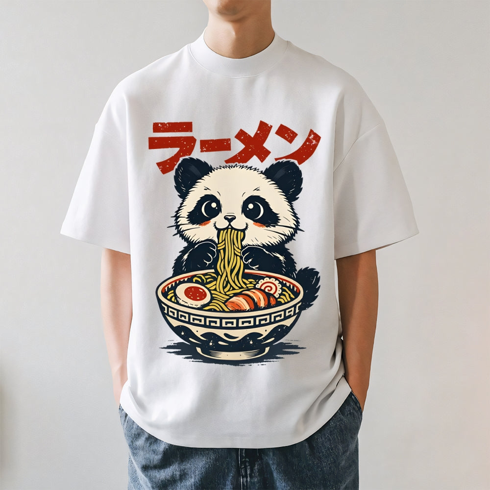 Panda Ramen Japanese Style Classic Tee