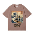 Panda Great Wave Japanese Style Classic Tee