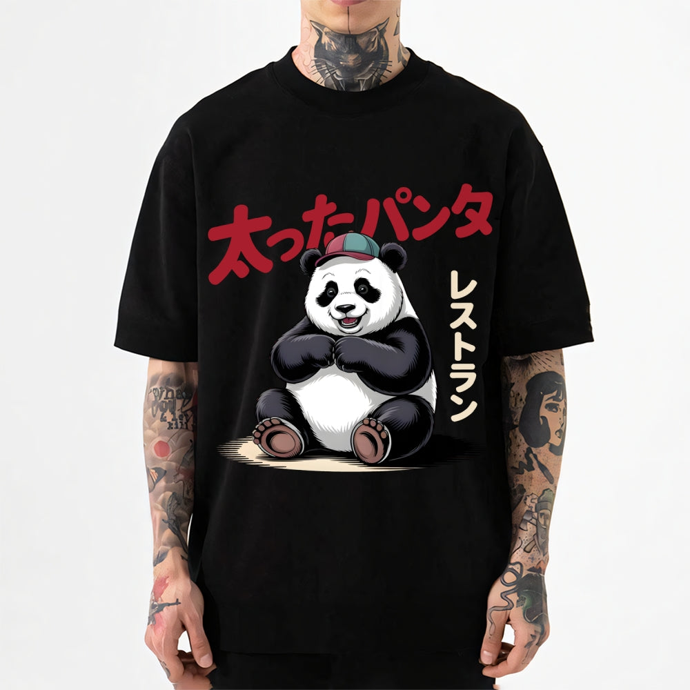 Panda Japanese Style Classic Tee