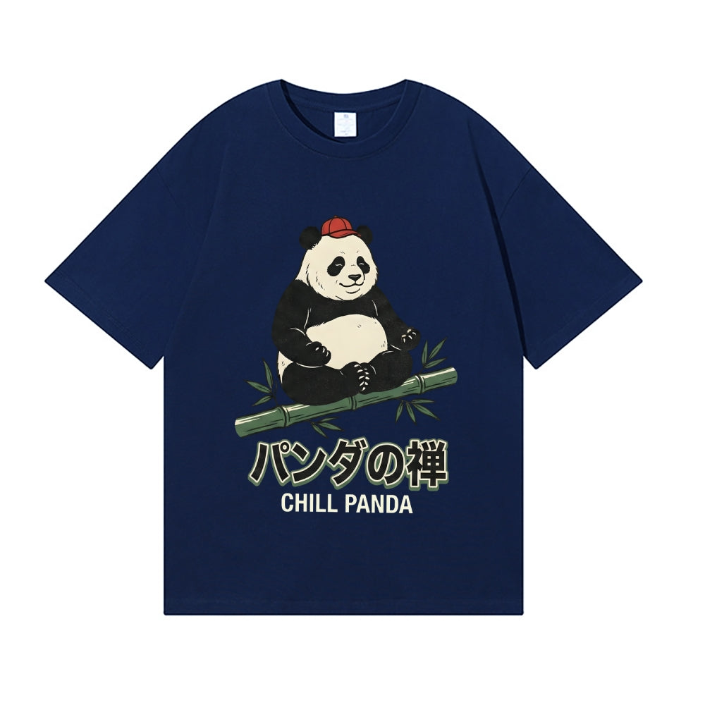 Panda Bamboo Japanese Style Classic Tee