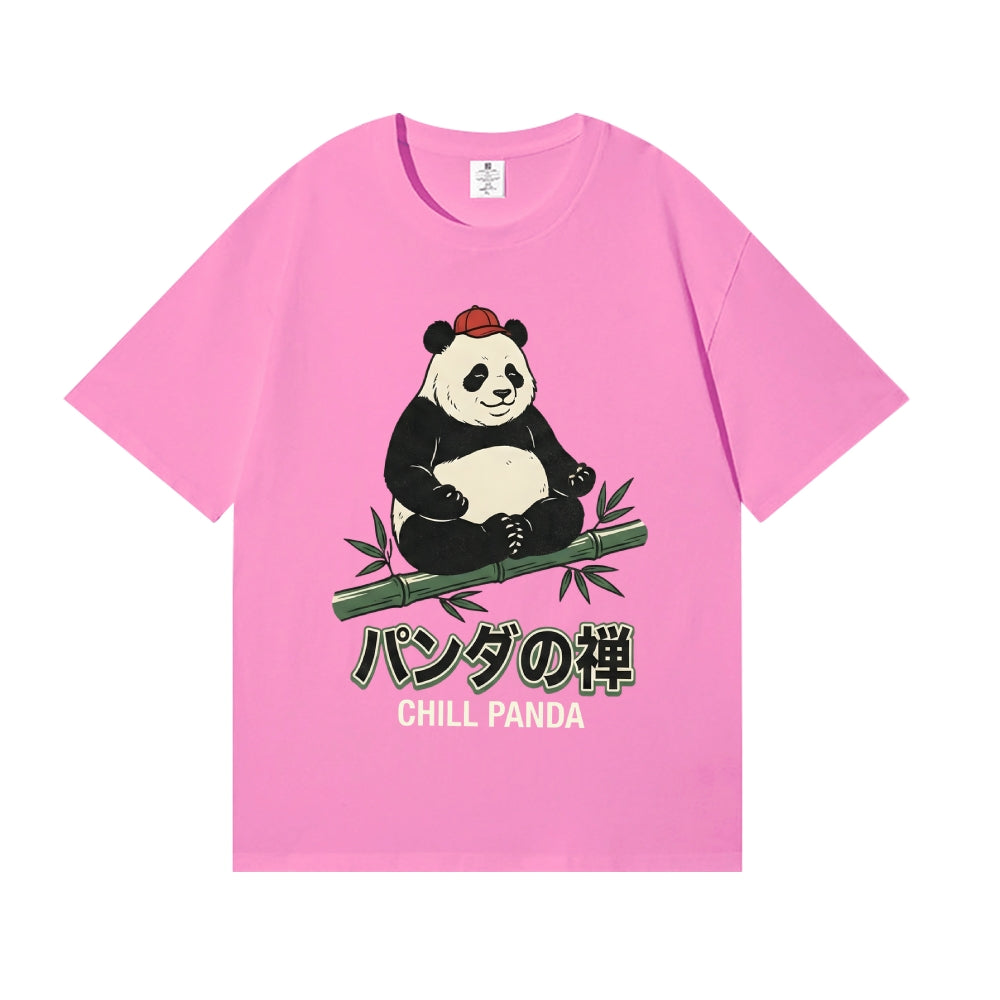 Panda Bamboo Japanese Style Classic Tee