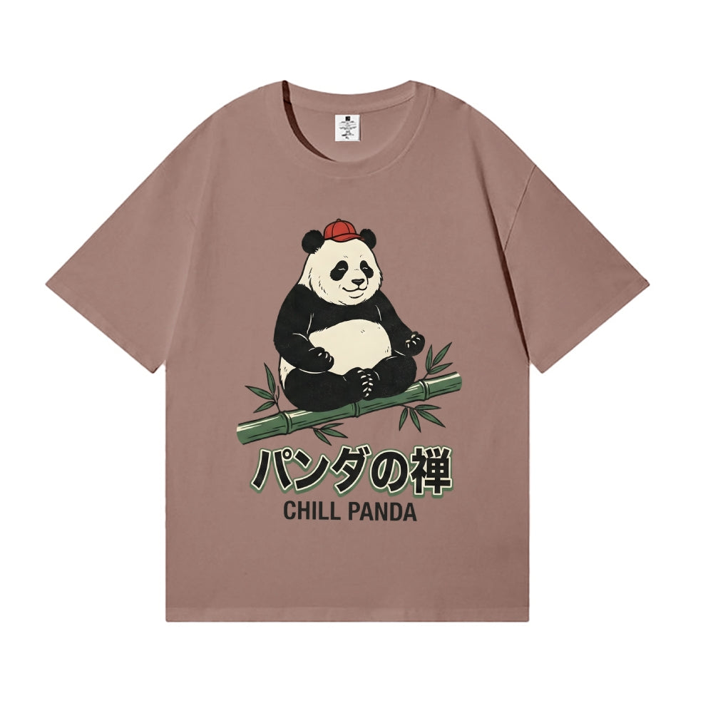 Panda Bamboo Japanese Style Classic Tee