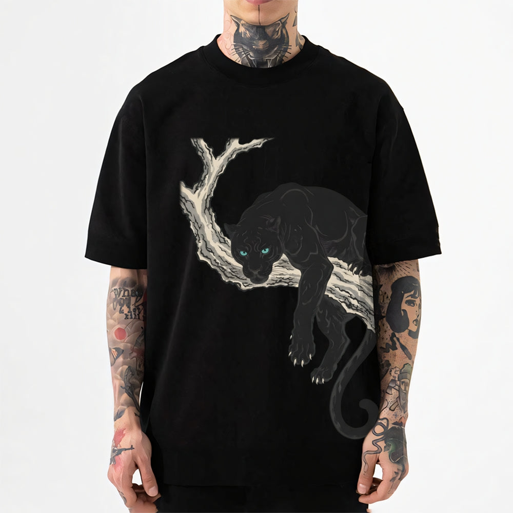 Black Panther Japanese Style Classic Tee