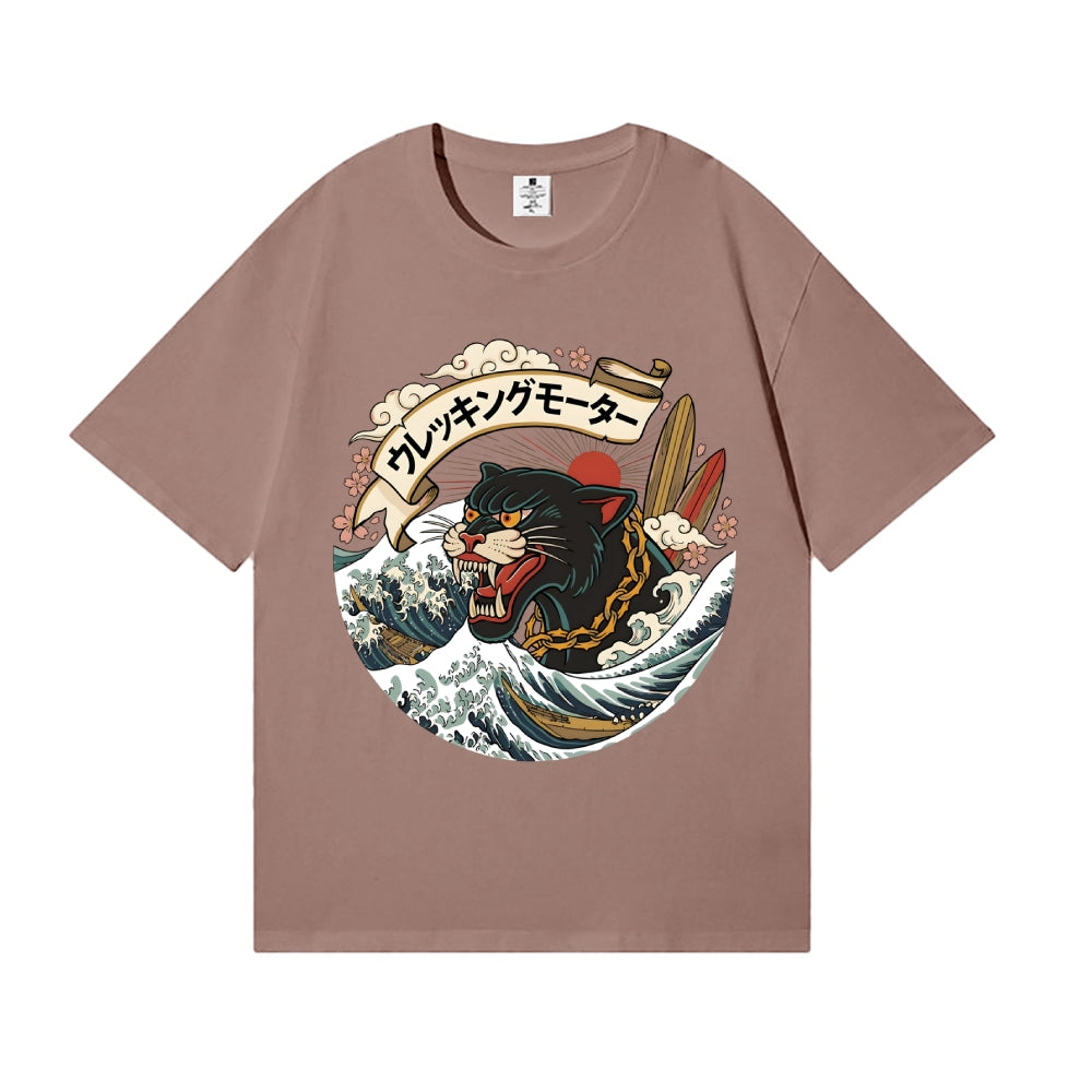 Black Panther Japanese Style Classic Tee
