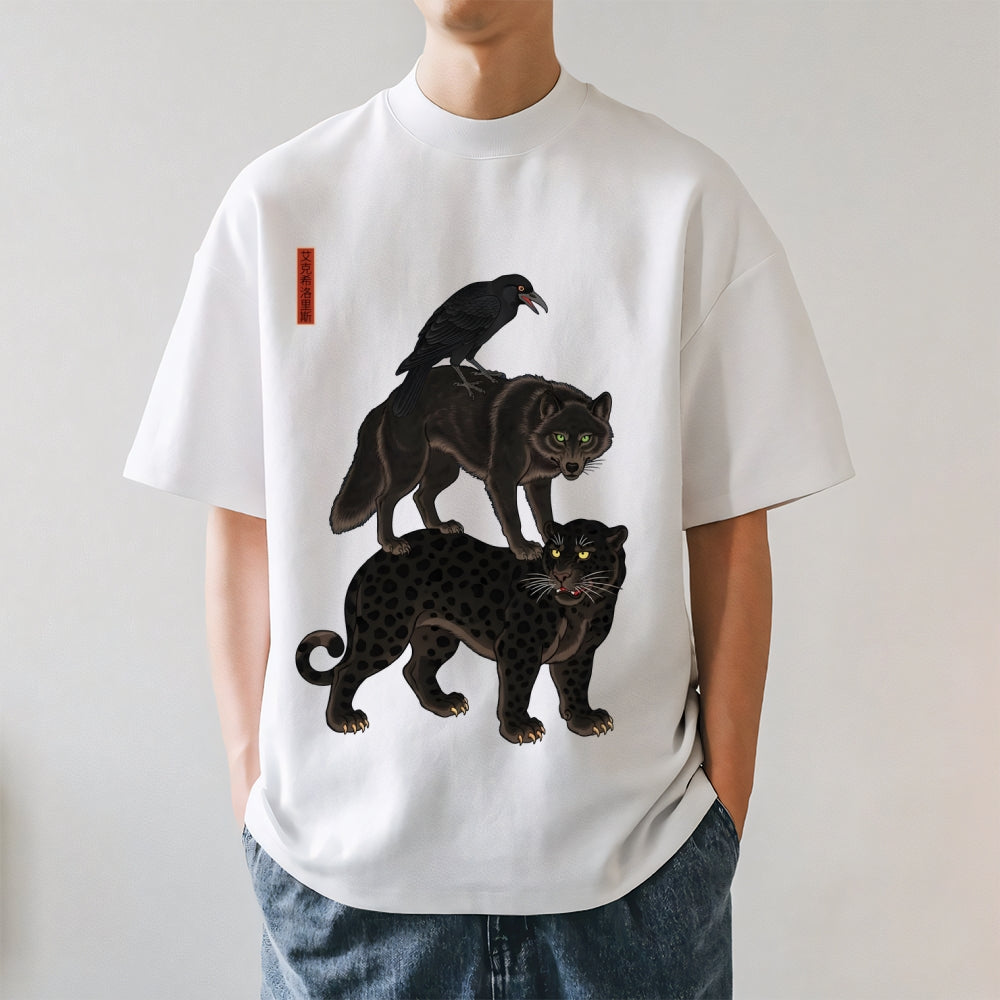 Black Panther Japanese Style Classic Tee