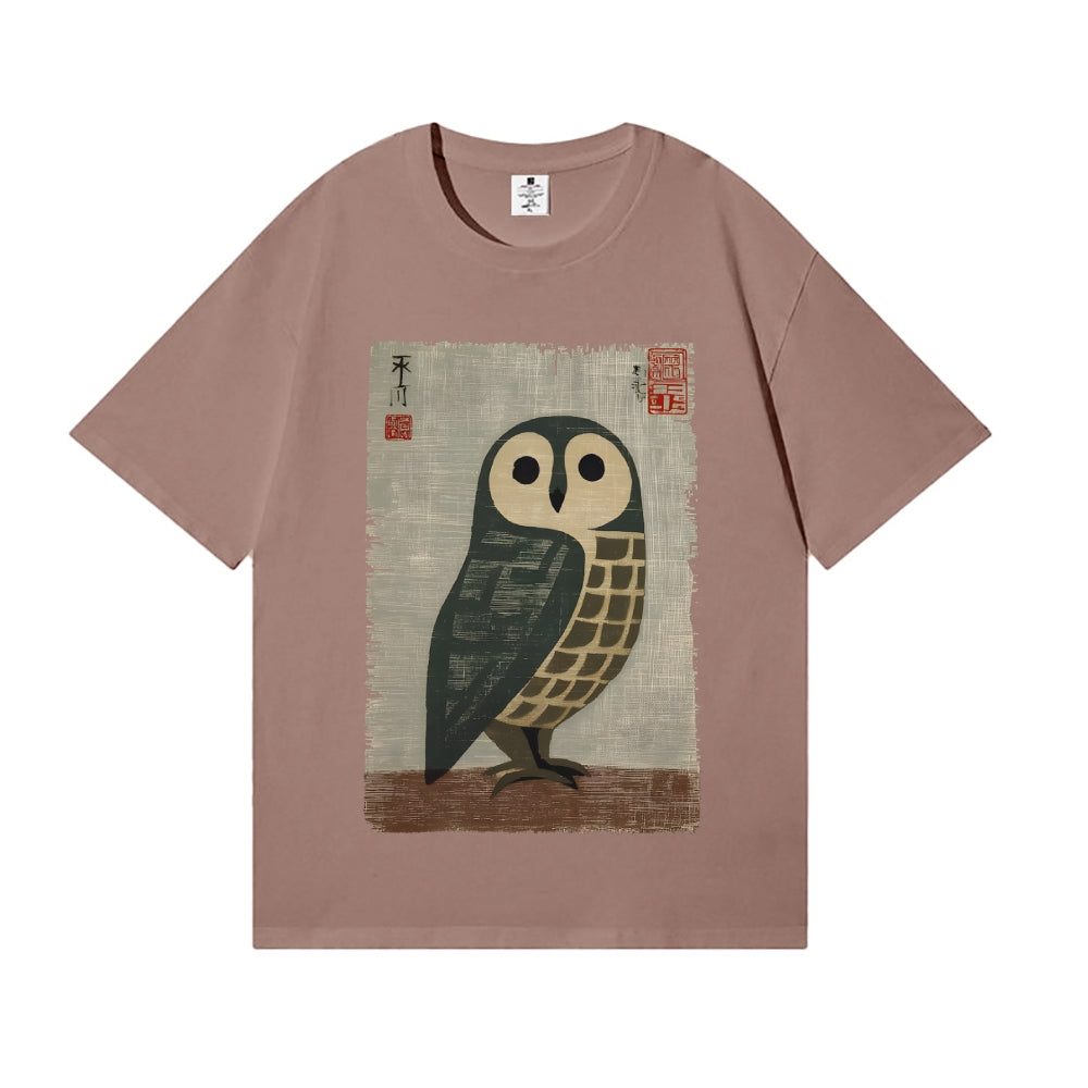 Owl Japanese Style Classic Tee