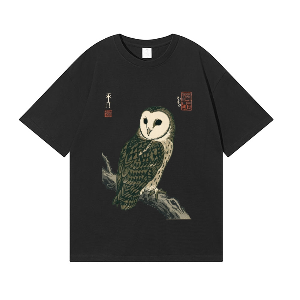 Owl Japanese Style Classic Tee