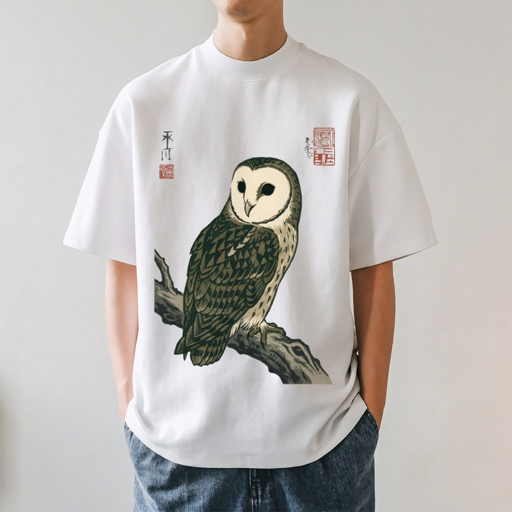 Owl Japanese Style Classic Tee