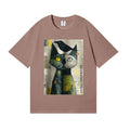 Abstract Cat Japanese Style Classic Tee