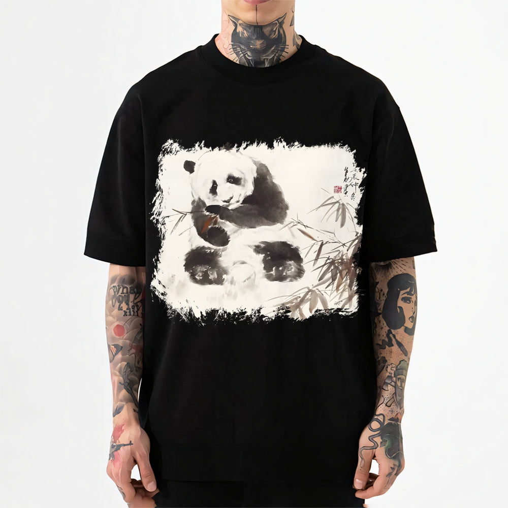 Panda Japanese Style Classic Tee
