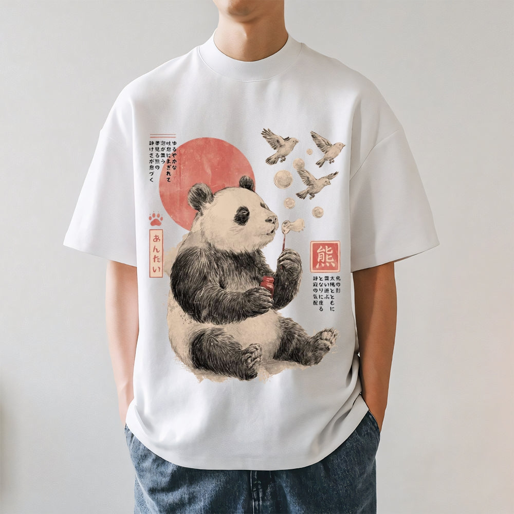 Panda Japanese Style Classic Tee