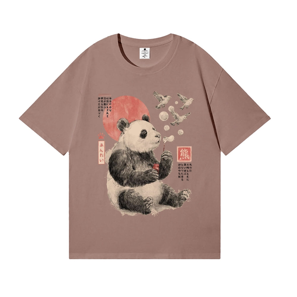 Panda Japanese Style Classic Tee