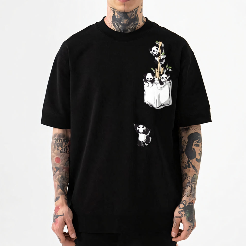 Panda Japanese Style Classic Tee