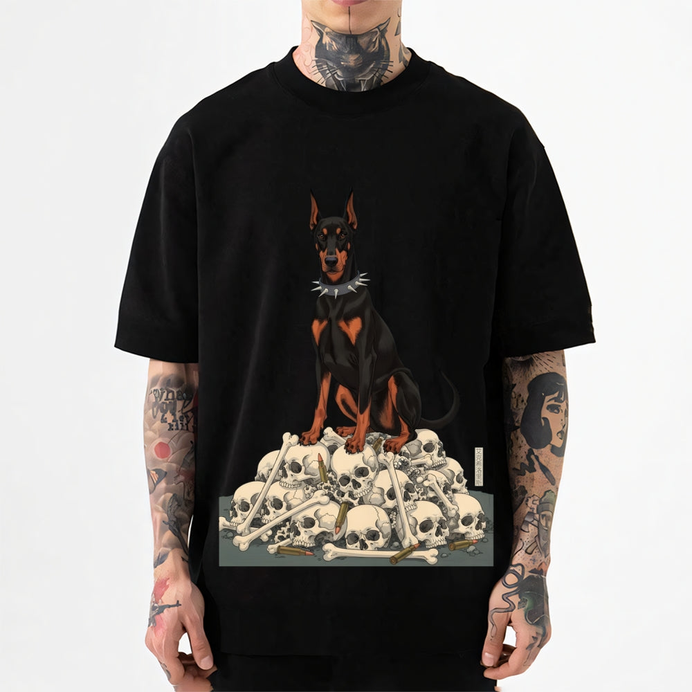 Doberman Pinscher Japanese Style Classic Tee