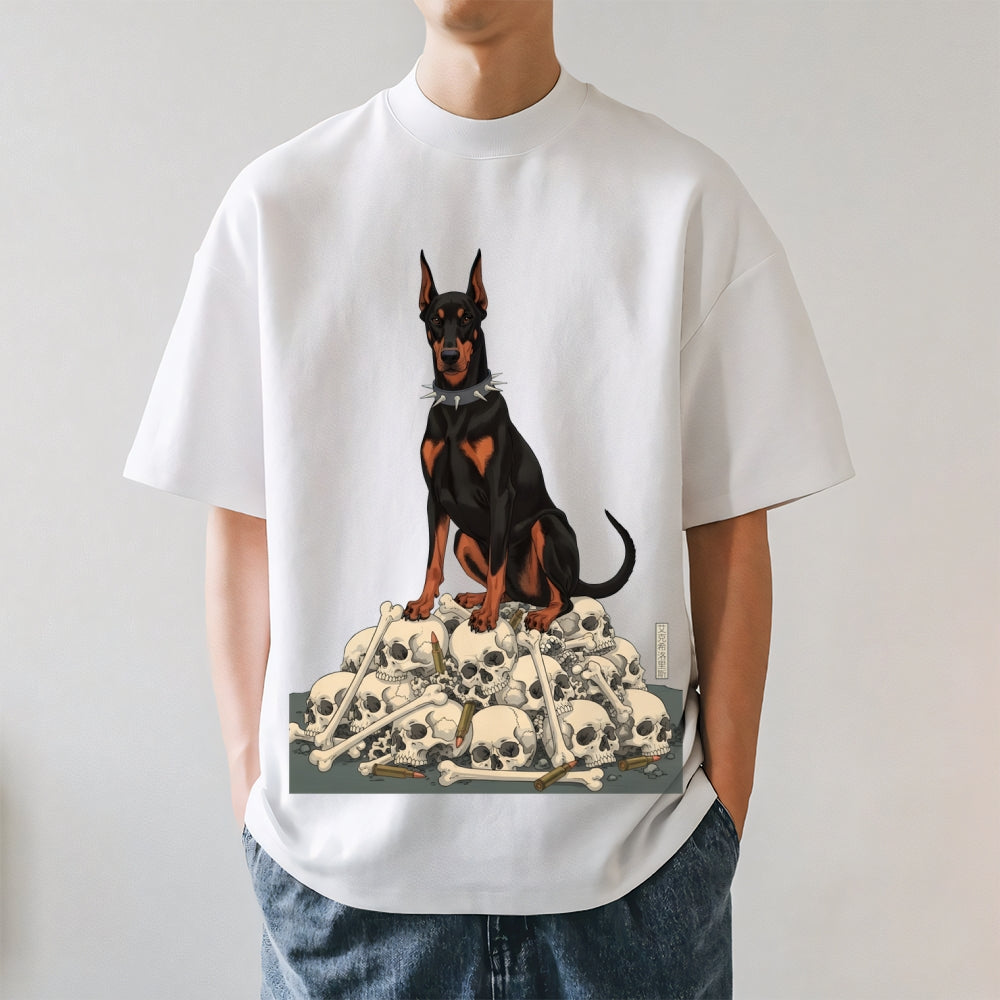 Doberman Pinscher Japanese Style Classic Tee