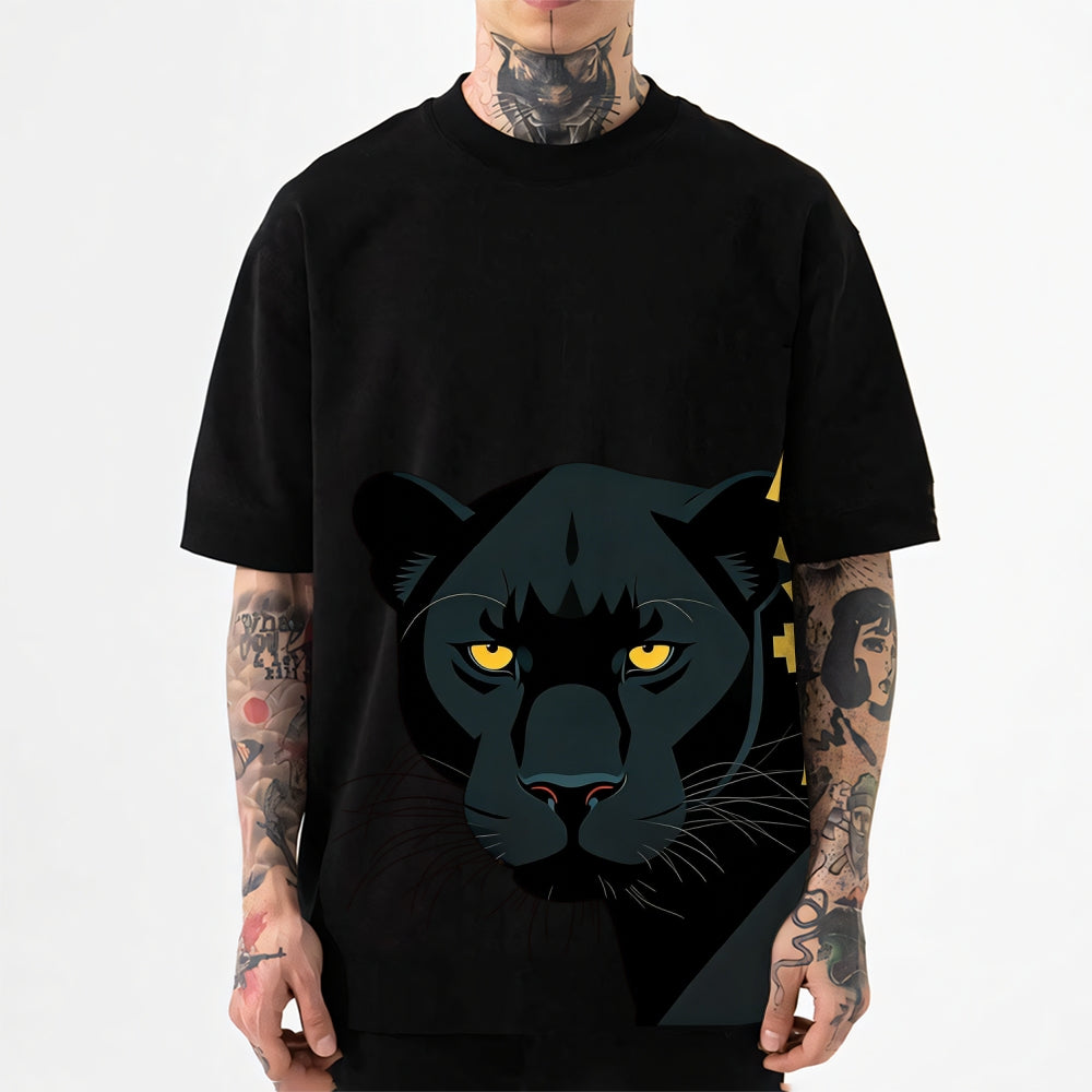 Black Panther Japanese Style Classic Tee