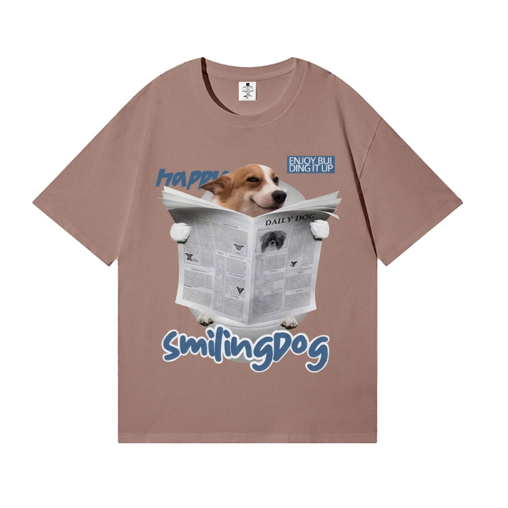 Newspaper Dog Japanese Style Classic Tee