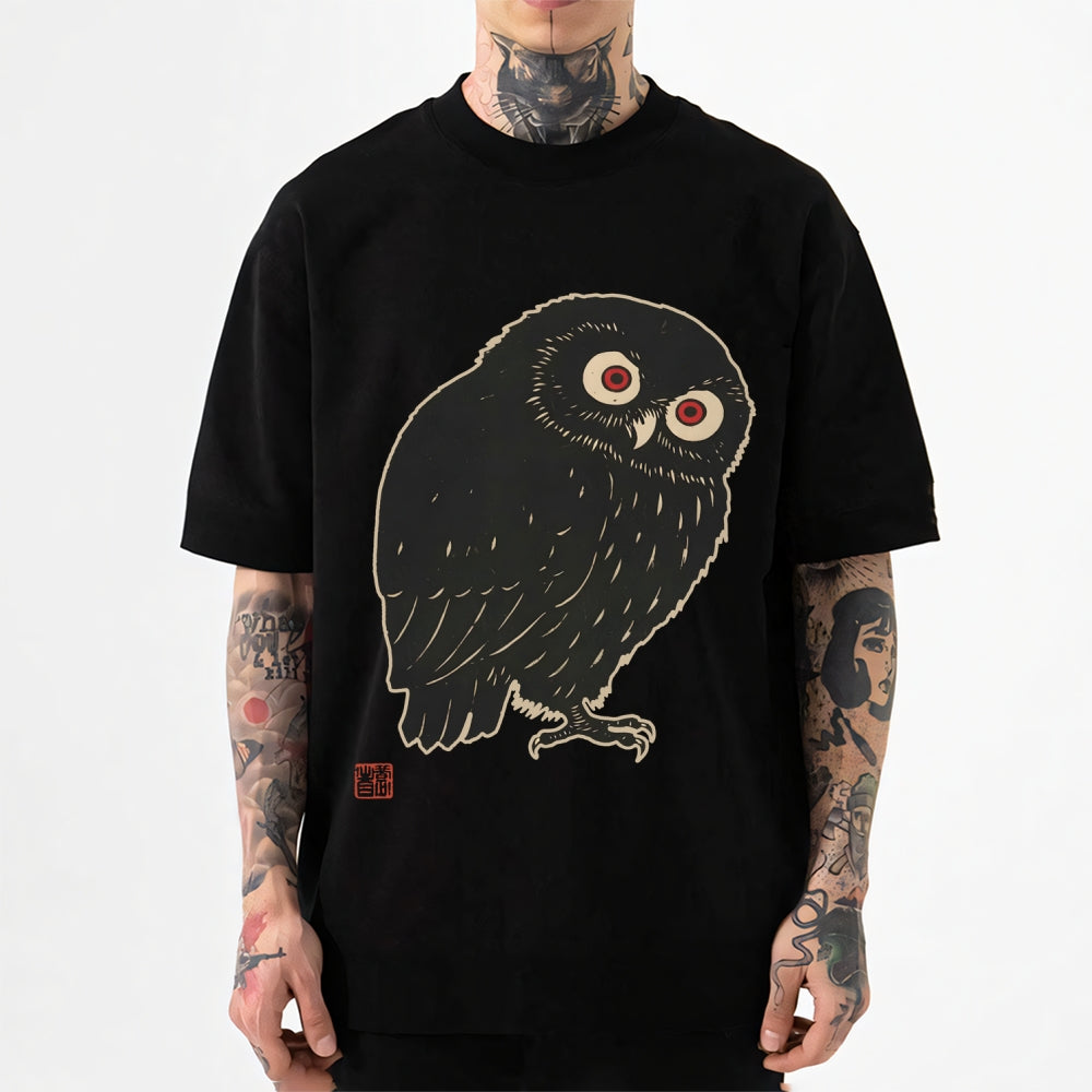 Owl Japanese Style Classic Tee