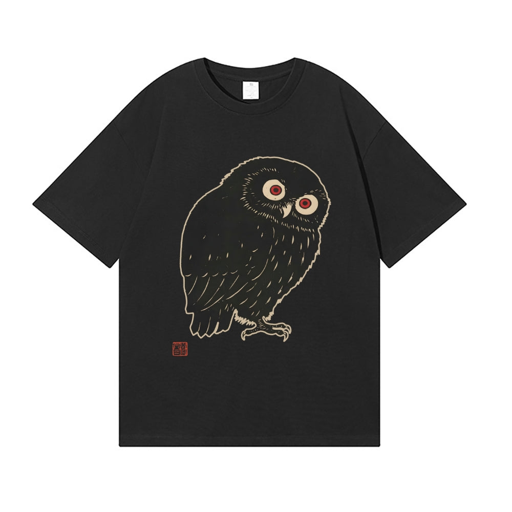 Owl Japanese Style Classic Tee