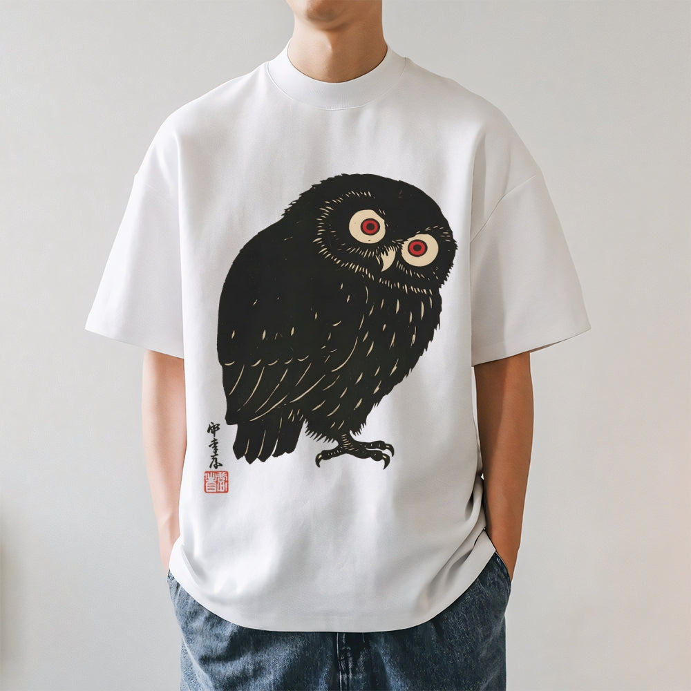 Owl Japanese Style Classic Tee