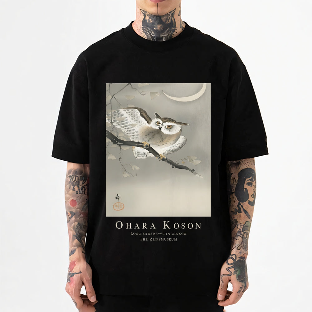 Owl Japanese Style Classic Tee
