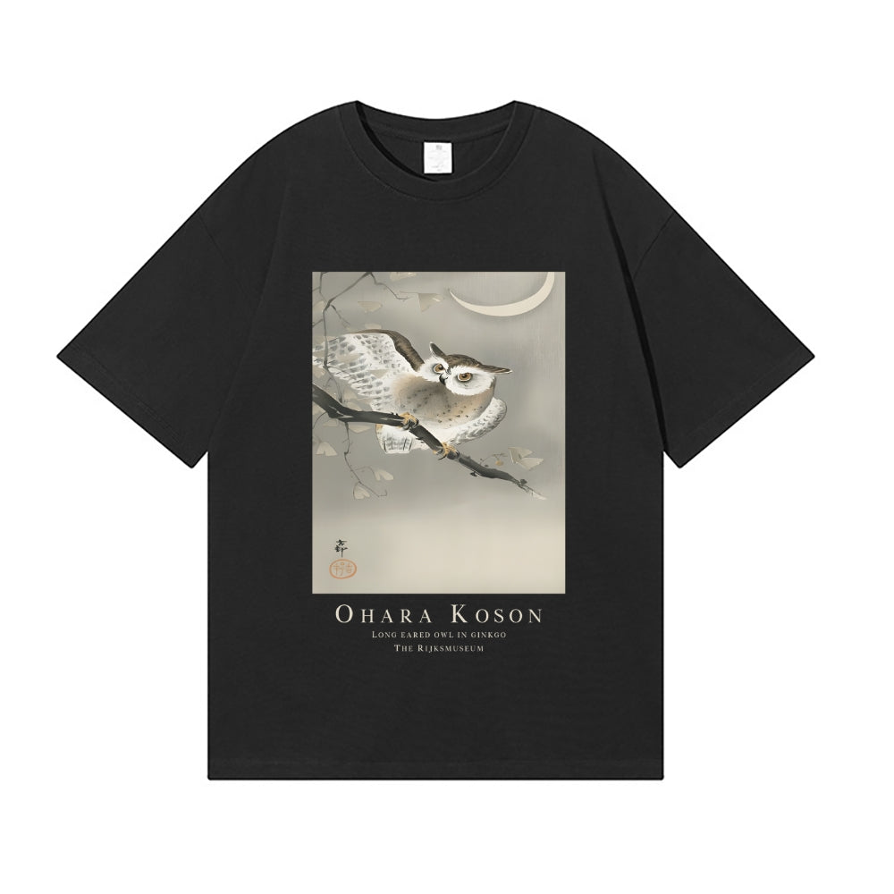 Owl Japanese Style Classic Tee
