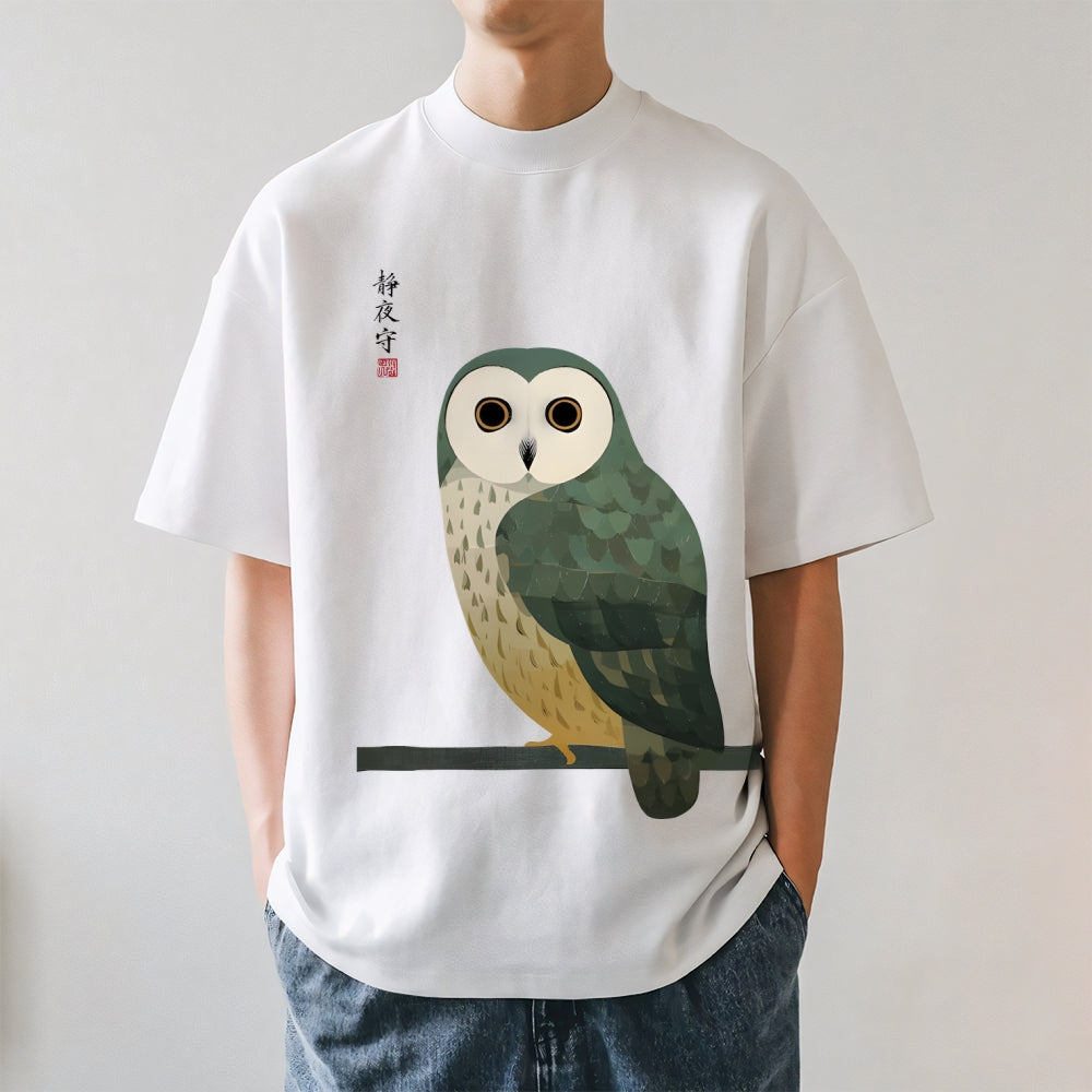 Owl Japanese Style Classic Tee