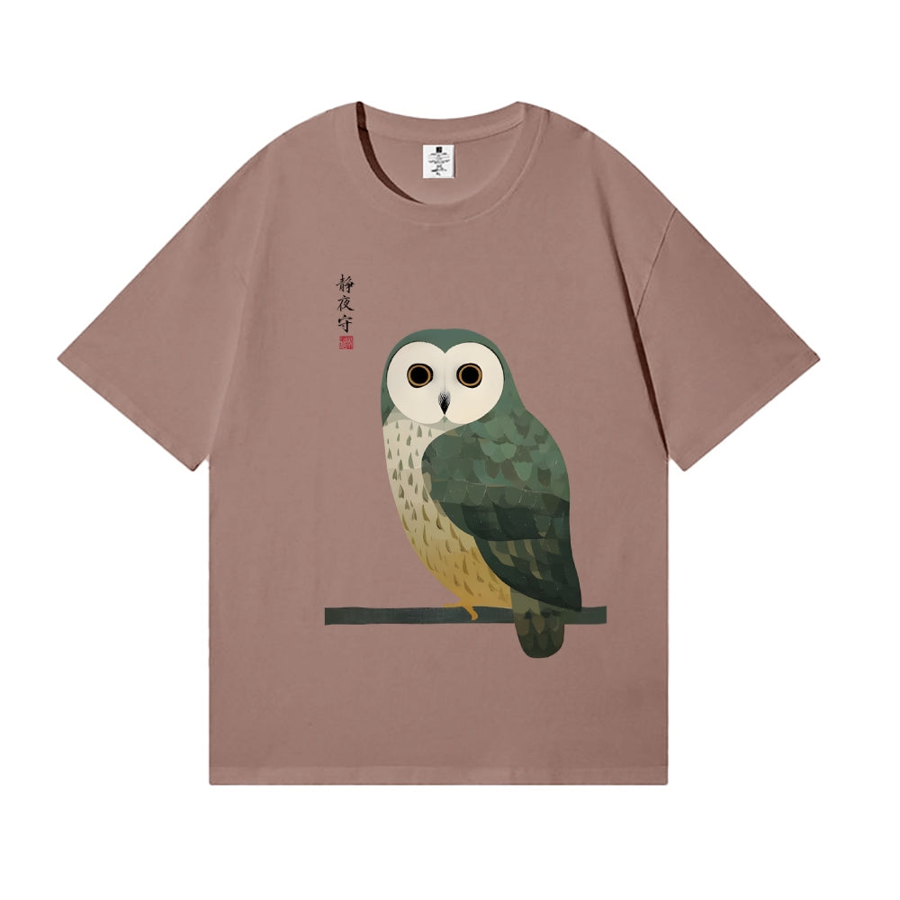 Owl Japanese Style Classic Tee