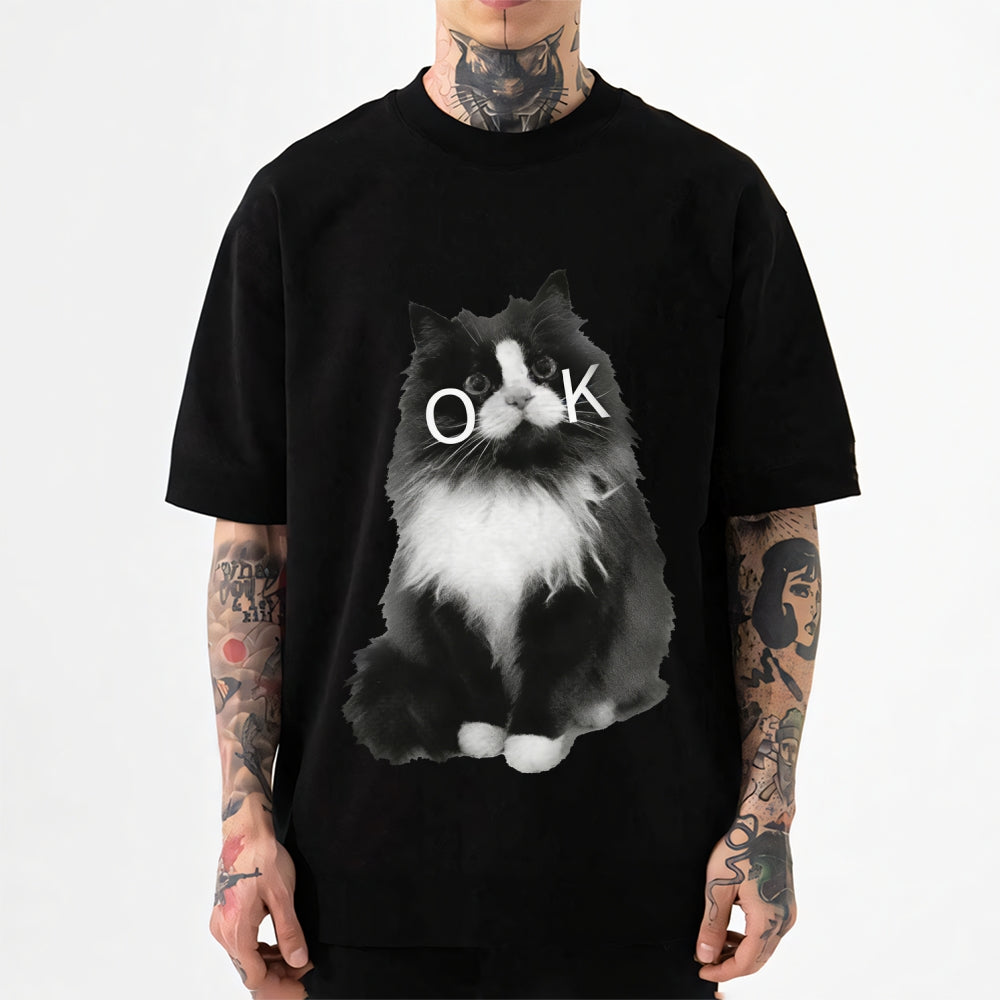 OK Cat Japanese Style Classic Tee