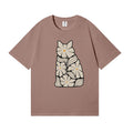 Live Life in Full Bloom Cat Japanese Style Classic Tee