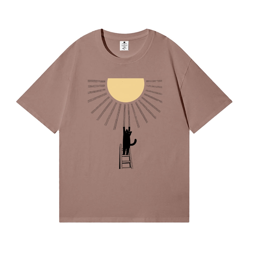 Making Sunshine Cat Japanese Style Classic Tee