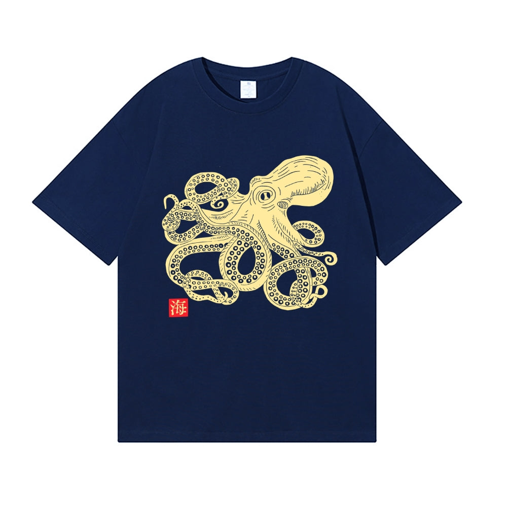 Octopus Japanese Style Classic Tee