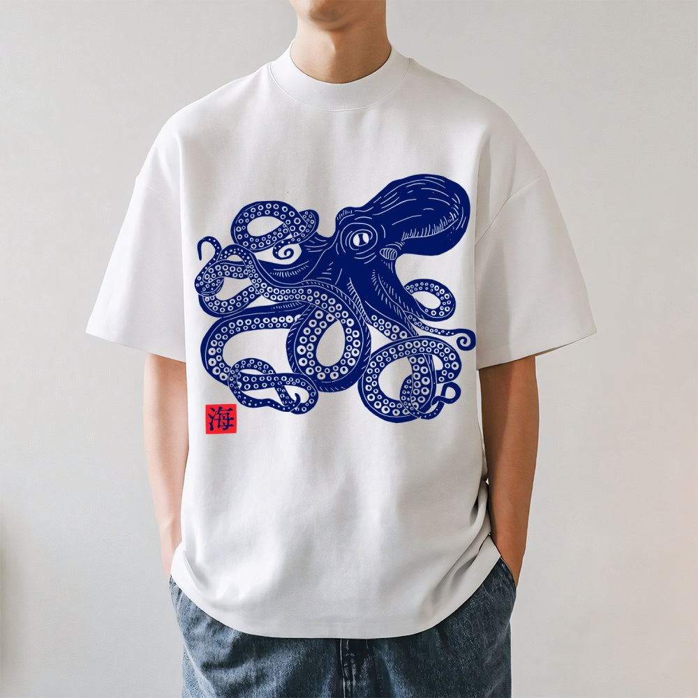 Octopus Japanese Style Classic Tee