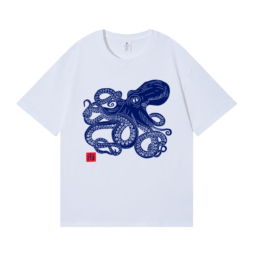 Octopus Japanese Style Classic Tee