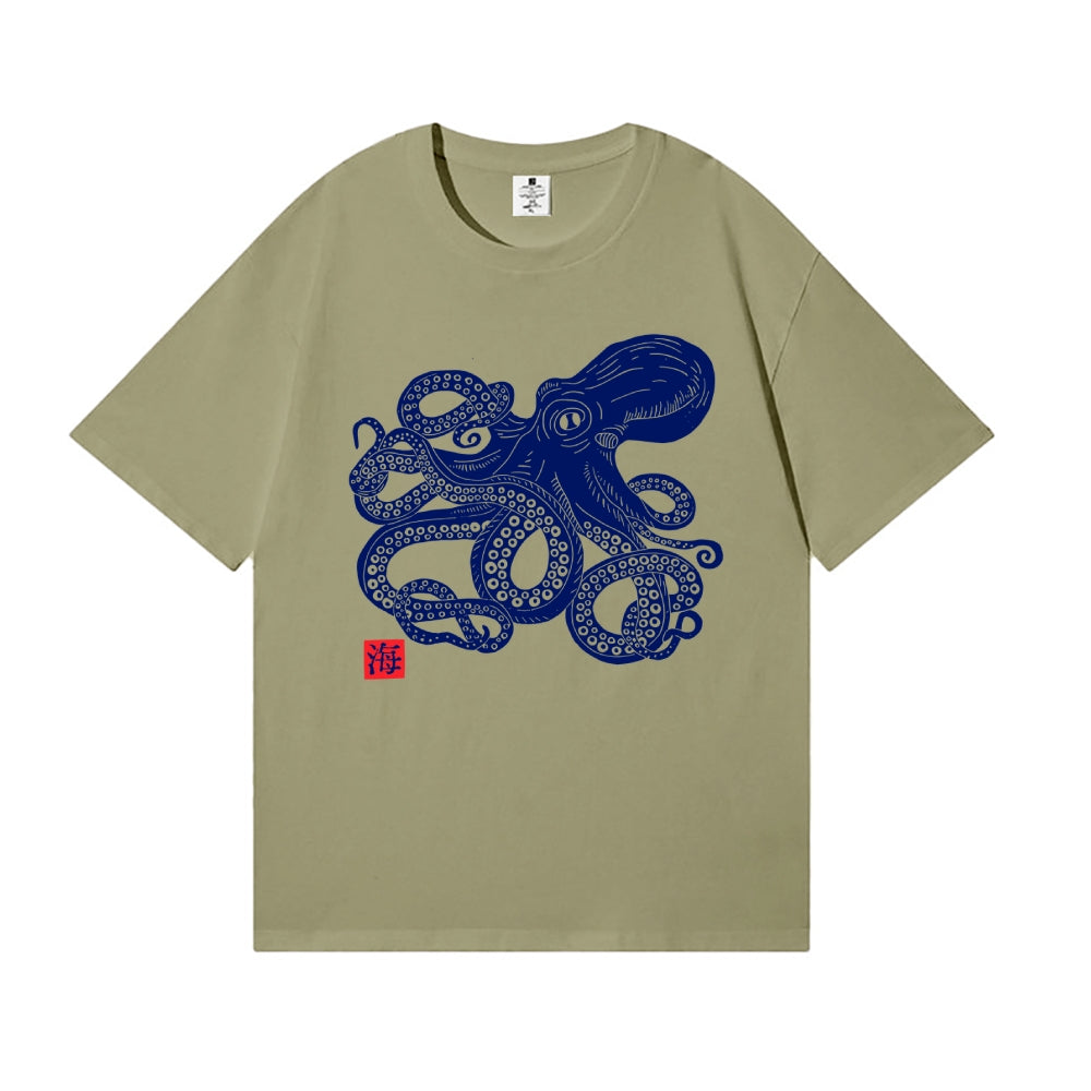 Octopus Japanese Style Classic Tee